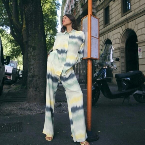 Zara Pants - Zara Women’s Fluid Tie Dye Set - Size Medium